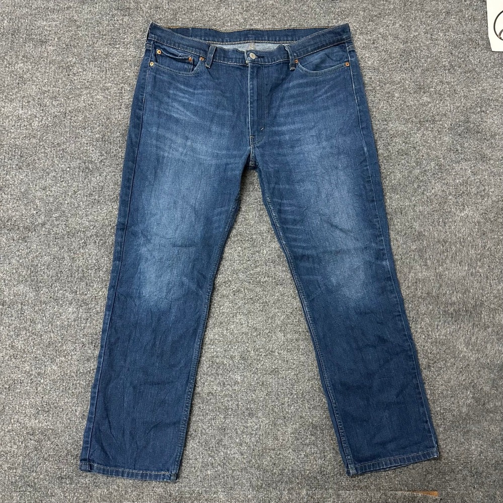 Levi's Jeans Mens Size 40 Blue 514 Straight Fit Casual Denim Classic Medium Wash